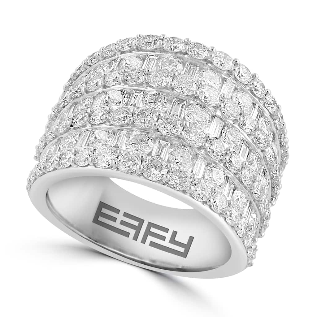 Effy Women's 14K White Gold Diamond Ring