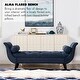 preview thumbnail 116 of 157, Alma 64.5in Flared Arm Bench with Bolster Pillows