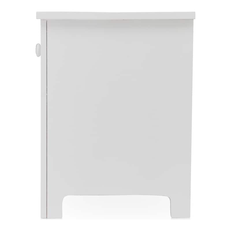 Ettrick Transitional Espresso Wood 1-Drawer Night Stand by Copper Grove