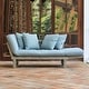 preview thumbnail 4 of 48, Cambridge Casual West Lake Convertible Wood Outdoor Sofa Daybed