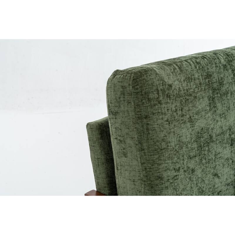Mid-Century Modern Accent Chairs ,Modern Accent Chair,Chair with Soft Waist Cushion,Ergonomic Lounge Chairs
