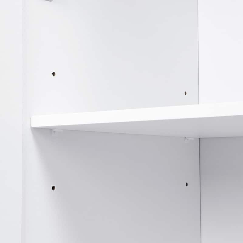 79'' Tall Modern Hall Tree with Shoe Storage - 4-in-1 Entryway Bench