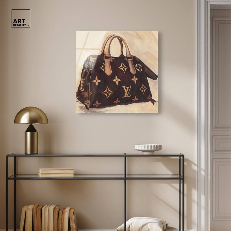 Doll Memories Majestic Monogram Acrylic by Art Remedy, Ready to Hang