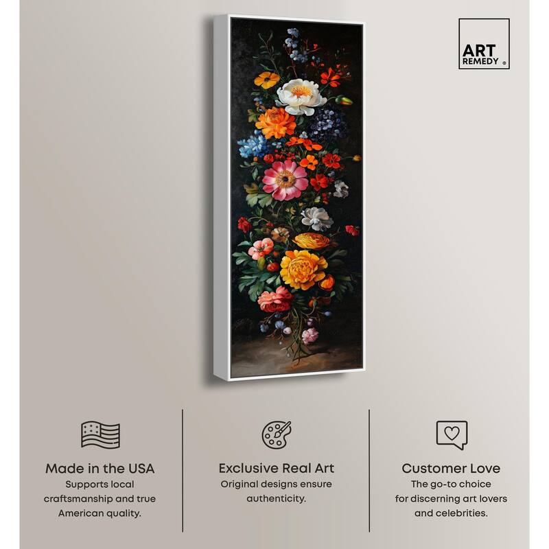 Botanical Rhapsody II Panoramic Canvas by Art Remedy