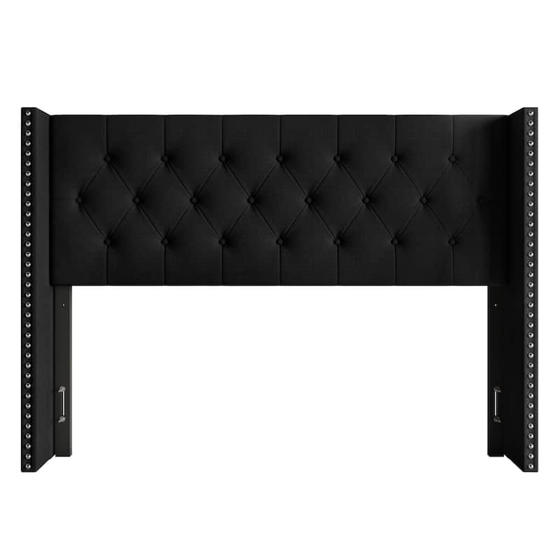 Clayfell Grinnell Tufted Upholstered Headboard