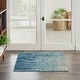 preview thumbnail 25 of 95, Nourison Passion Modern Abstract Area Rug 1' 10" x 2' 10" - Navy/Light Blue