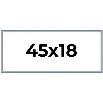 45x18 Frame Rustic Sky Blue Solid Wood Picture Frame | 0.75 Inch