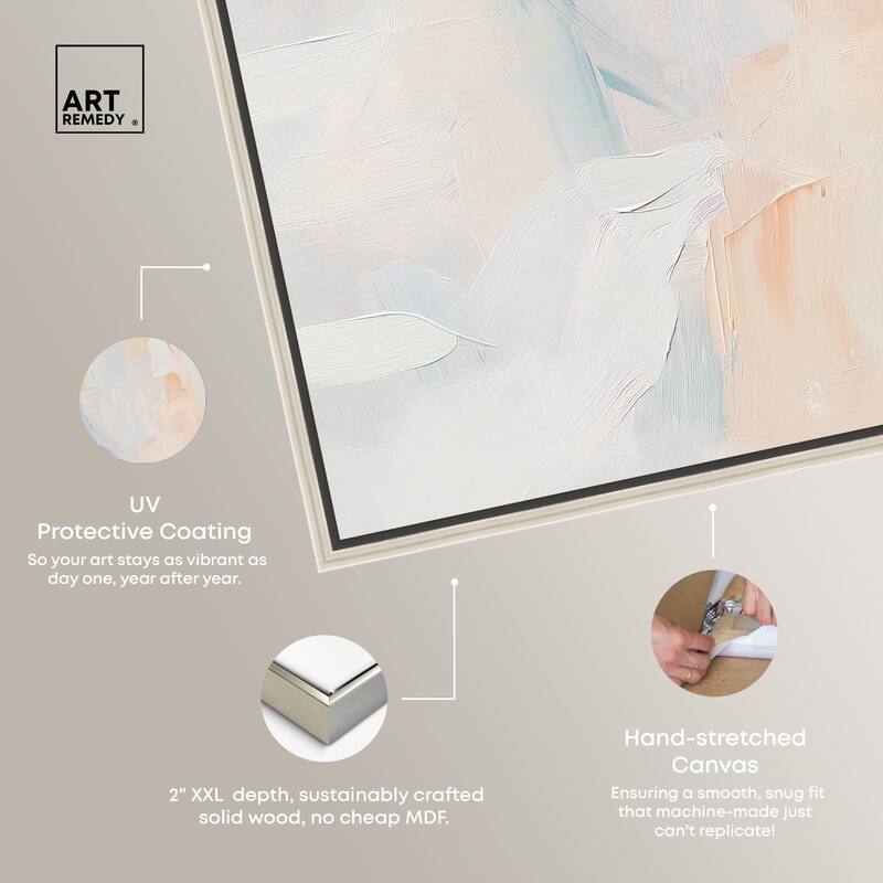 Gossamer Light Canvas by Art Remedy