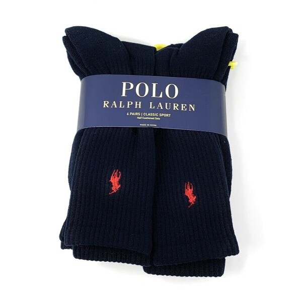 polo classic crew socks
