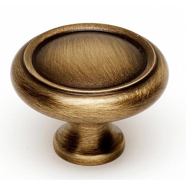 slide 2 of 2, Alno Knobs 1-1/2 Inch Mushroom Cabinet Knob