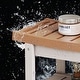 preview thumbnail 27 of 62, Acrylic Waterproof Shower Bench with Storage Shelf, Bathroom Stool & Organizer