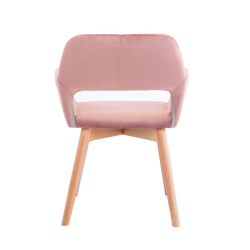 Porthos Home Diana Velvet/ Beech Wood Dining Chairs (Set of 2)