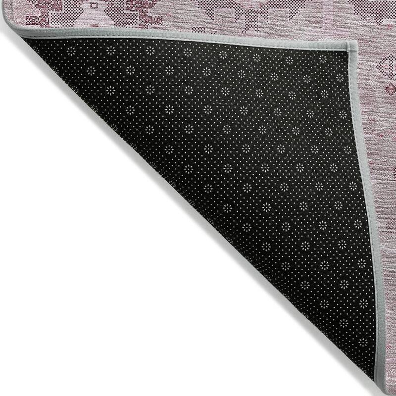 Machine Washable Indoor/ Outdoor Chantille Traditional Boho Rug
