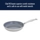 preview thumbnail 5 of 5, Henckels Clad H3 2-pc Stainless Steel Ceramic Nonstick 8-in & 10-in Fry Pan Set
