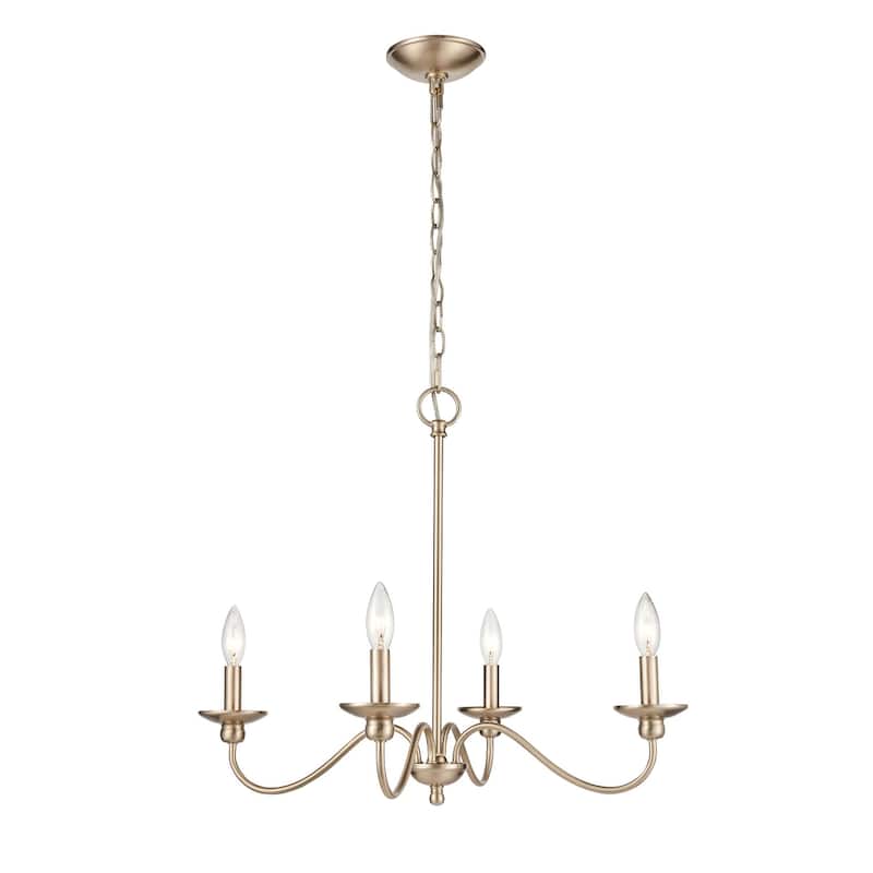 Millennium Lighting Delvona 4 Light 24" Wide Chandelier