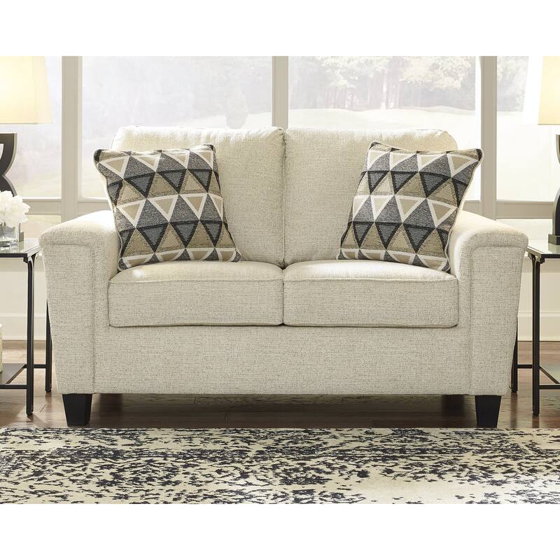 Signature Design by Ashley Abinger Beige 2-Piece Upholstery Package - 89"W x 38"D x 39"H
