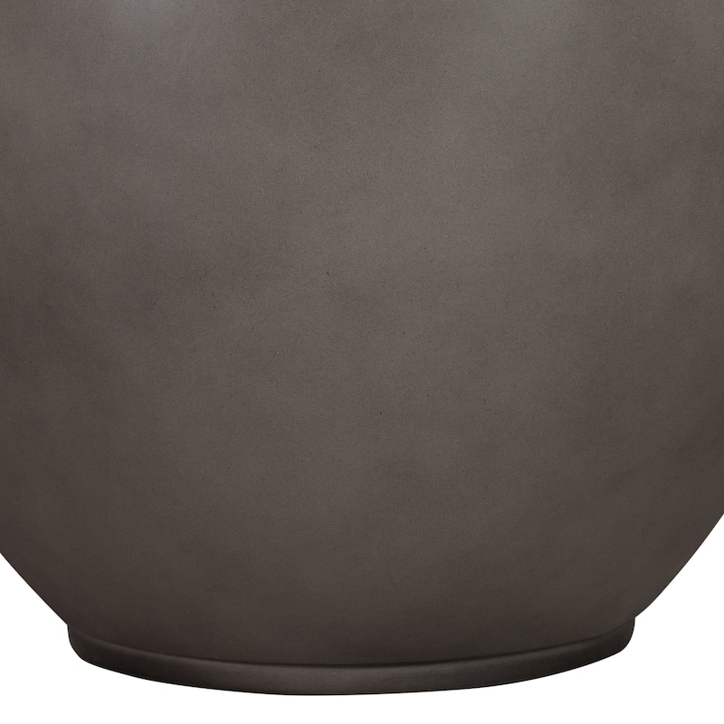 Moonstone Modern Indoor Outdoor Lightweight Concrete Planter