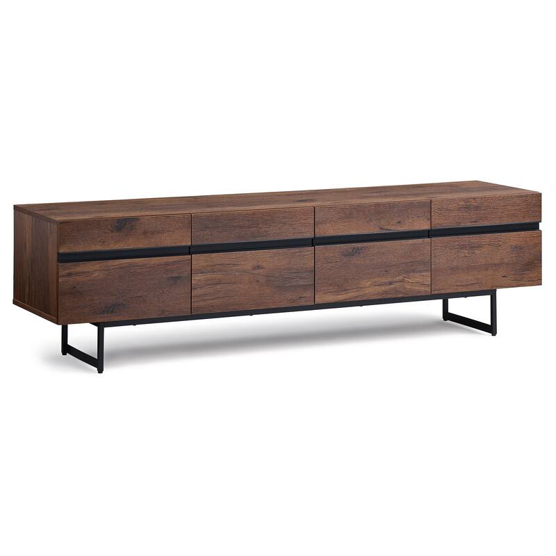 WAMPAT Modern TV Stand for up to 75 inch TV