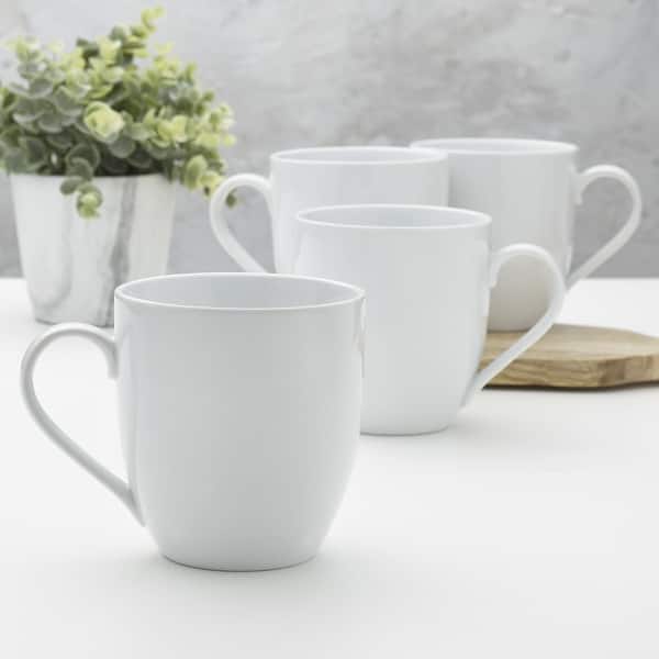12 oz coffee mugs bulk White Coffee Mug 12 oz