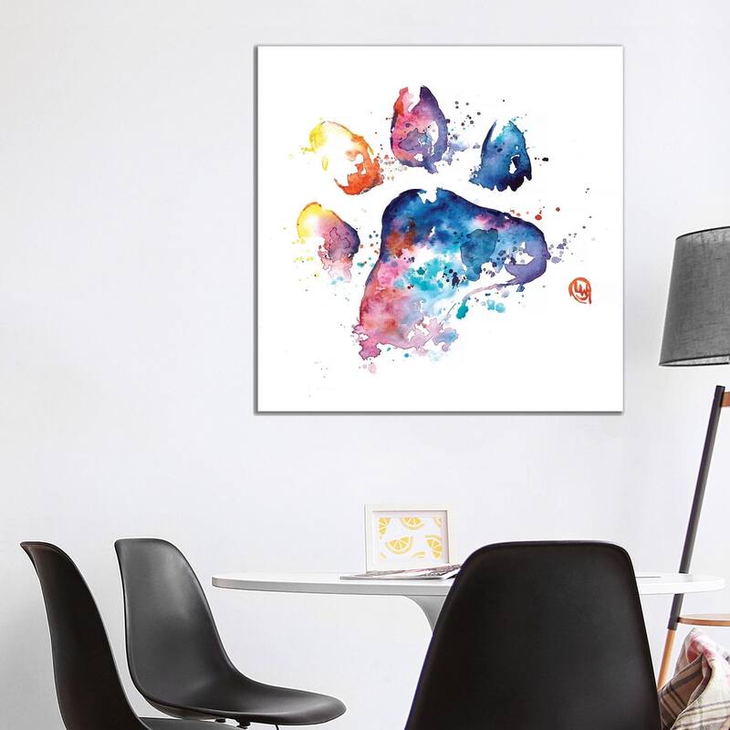 iCanvas "A Paw To Remember" by Lisa Whitehouse Canvas Print - 37x37x1.5