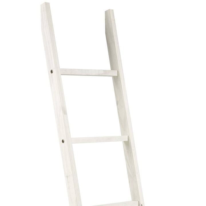Wood Blanket Ladder Corona Gray | Furniture Dash
