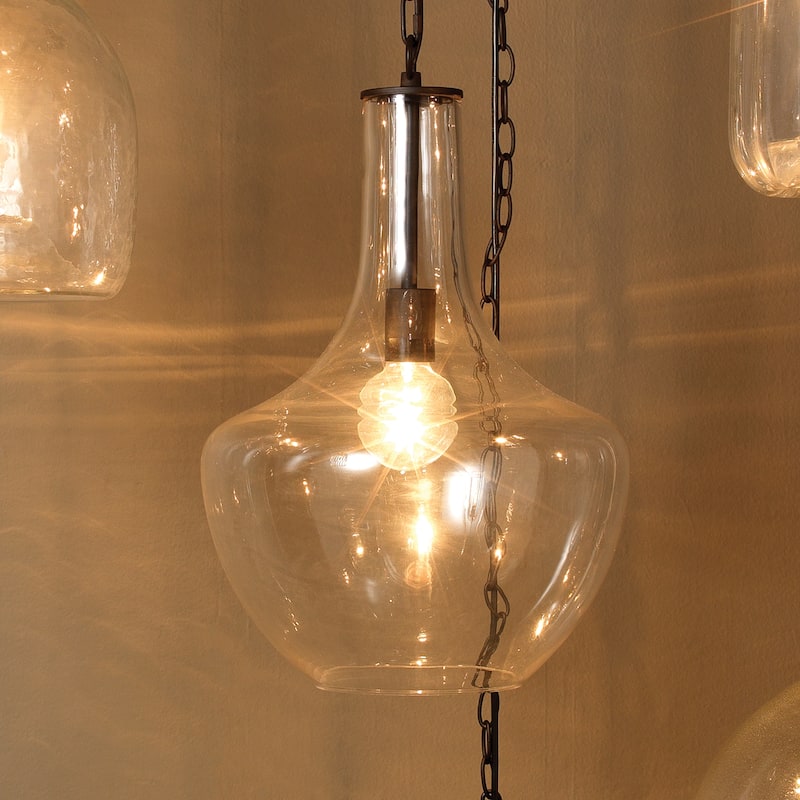 Alden Décor Darien Hand Blown Glass Pendant