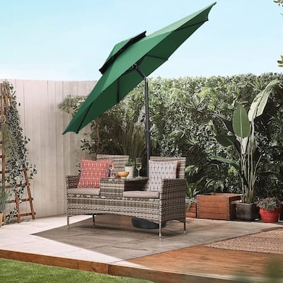 GDY 11FT Outdoor Umbrella With 8 Sturdy Ribs (No Base)