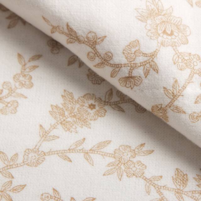 Laura Ashley Cotton Flannel-Soft-Deep Pocket-Sheet & Pillowcase Set