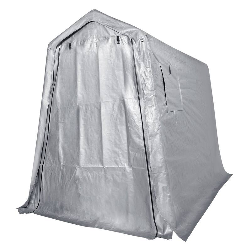 Heavy Duty Outdoor Storage Shelter Portable Garage Tent with Windows