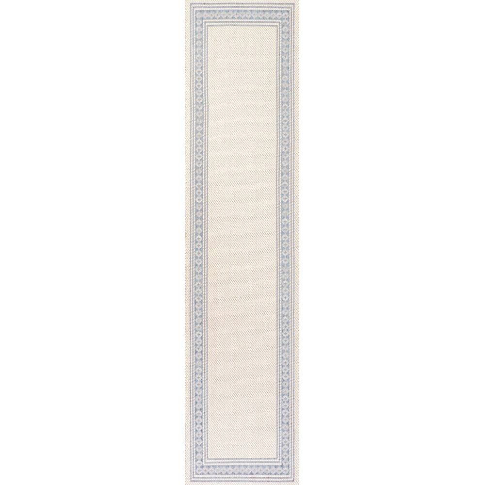 JONATHAN Y Havana Classic Diamond Border Indoor/Outdoor Area Rug