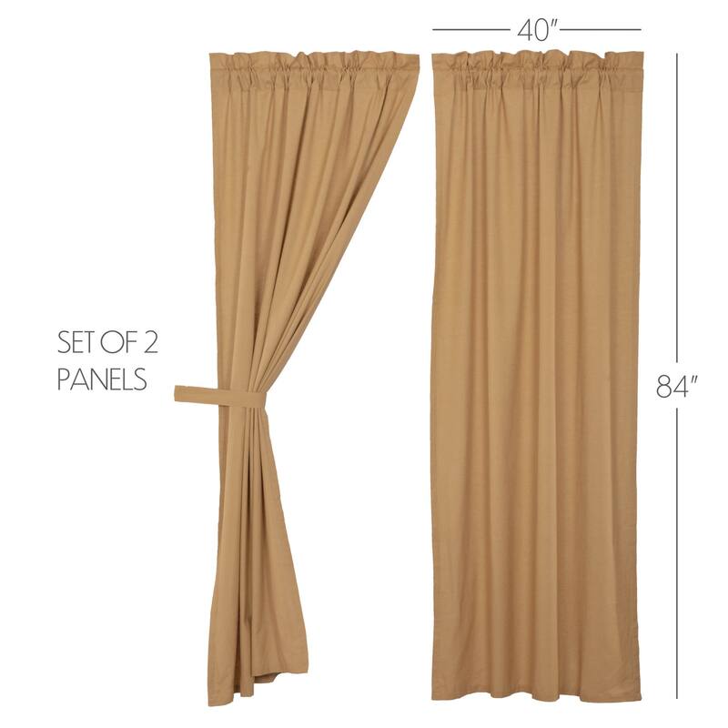 Simple Life Flax Panel Set - Panel 84x40 - Panel 84x40