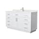 Option White, Nickel Trim, Giotto Quartz Top