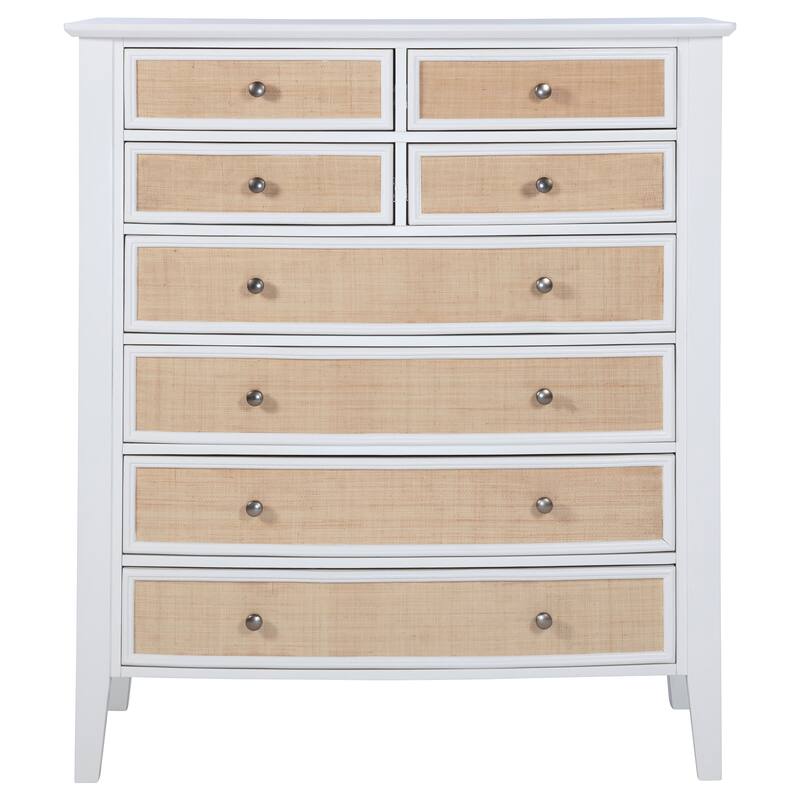 Bexhill 8-drawer Chest of Drawers White