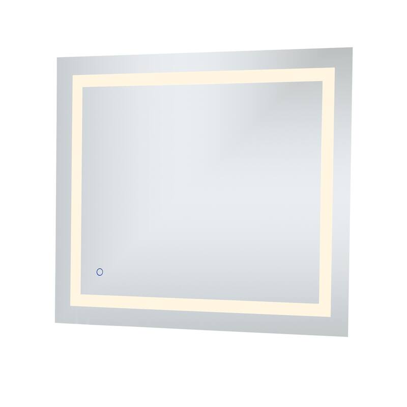 Strick & Bolton Sabella Hardwired LED Mirror - Silver