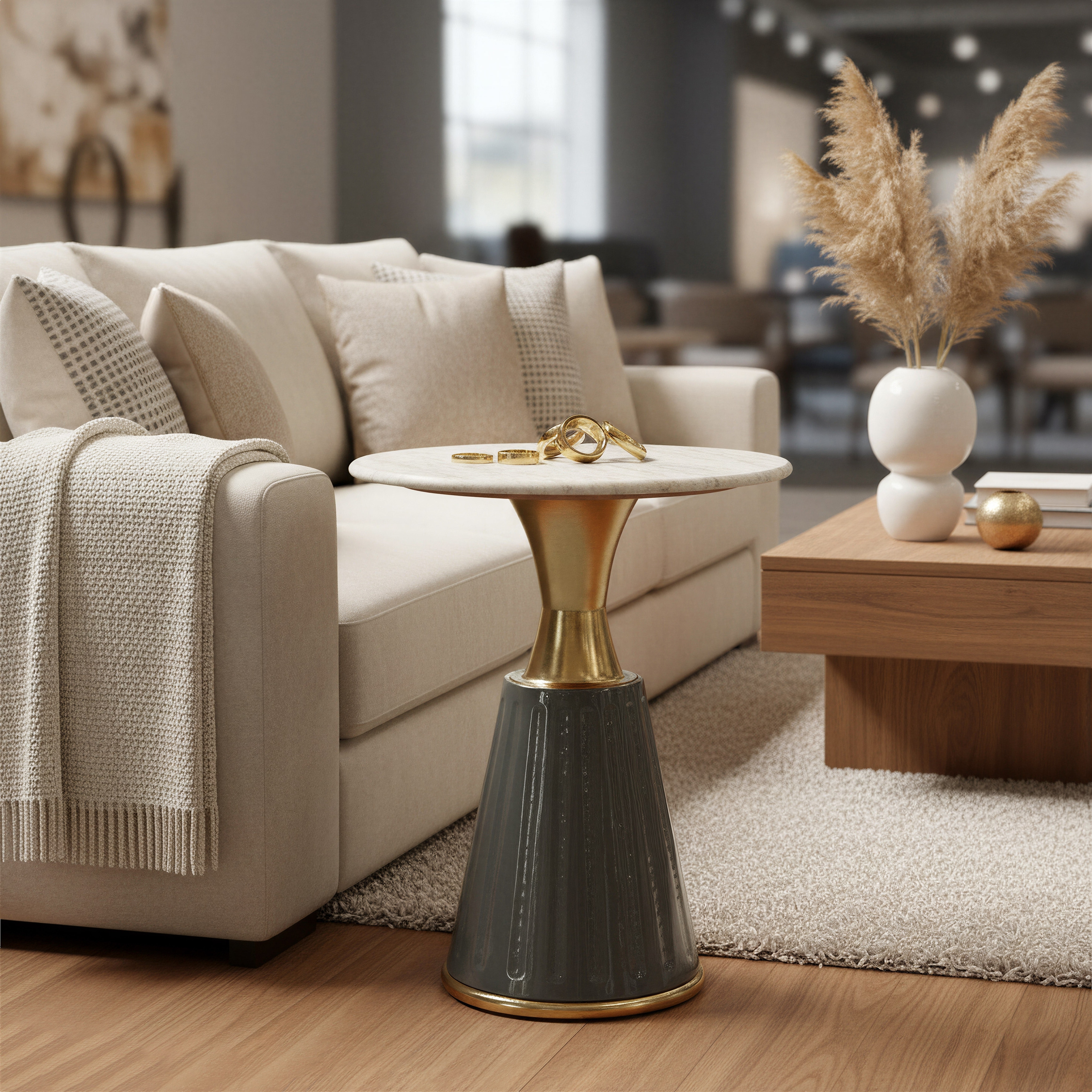 Glasa Side Table Multicolor