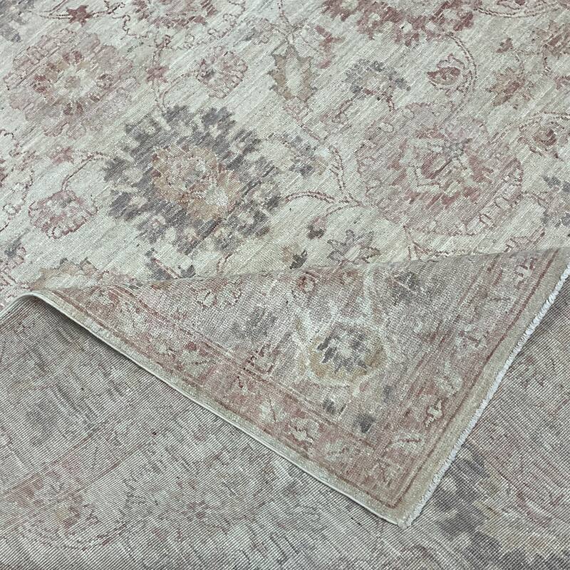 HERAT ORIENTAL Handmade Oushak Wool Rug - 6' x 9'3"