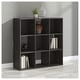 preview thumbnail 44 of 111, Signature Design by Ashley Glosmount Cube Organizer 35.35" W x 11.81" D x 35.43" H - Dark Gray