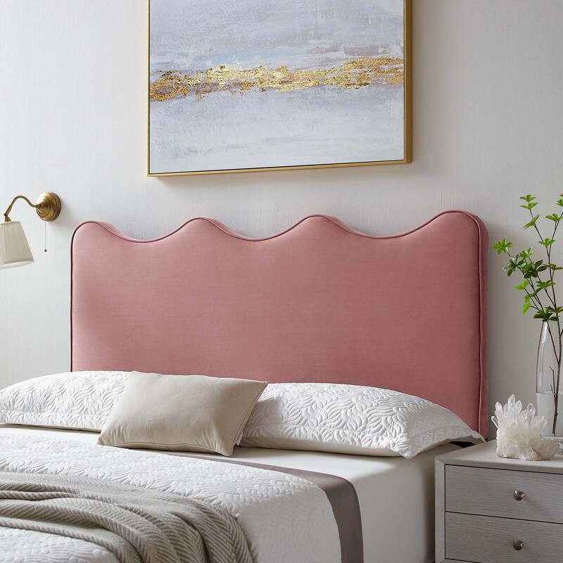 Athena Stain-Resistant Performance Velvet Headboard