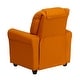 preview thumbnail 99 of 189, Contemporary Kids Recliner with Cup Holder and Headrest - 24"W x 21.5" - 36.5"D x 27"H