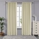 preview thumbnail 21 of 65, Deconovo Mix & Match Blackout and Bronze Print White Sheer 4 Piece Curtain Panel Set