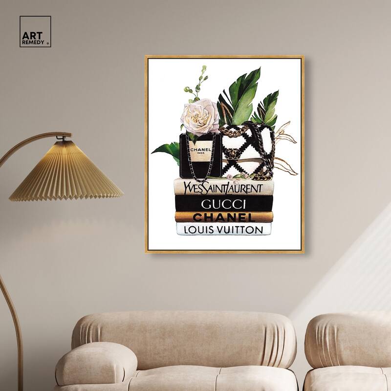 Luxury Stack Details Canvas by Art Remedy