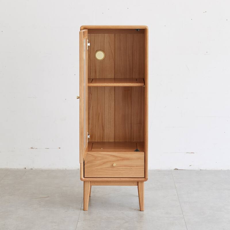 Solid Oak Storage Cabinet