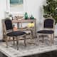 Option Black Linen/Rustic Oak