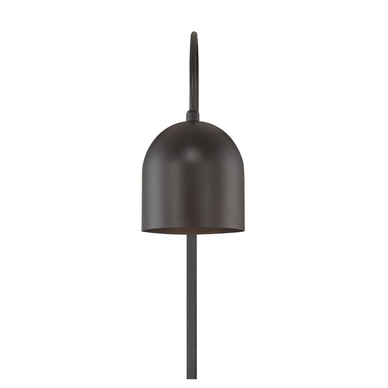 Meridian M90045 Single Light 13" Tall Plug-In Wall Sconce
