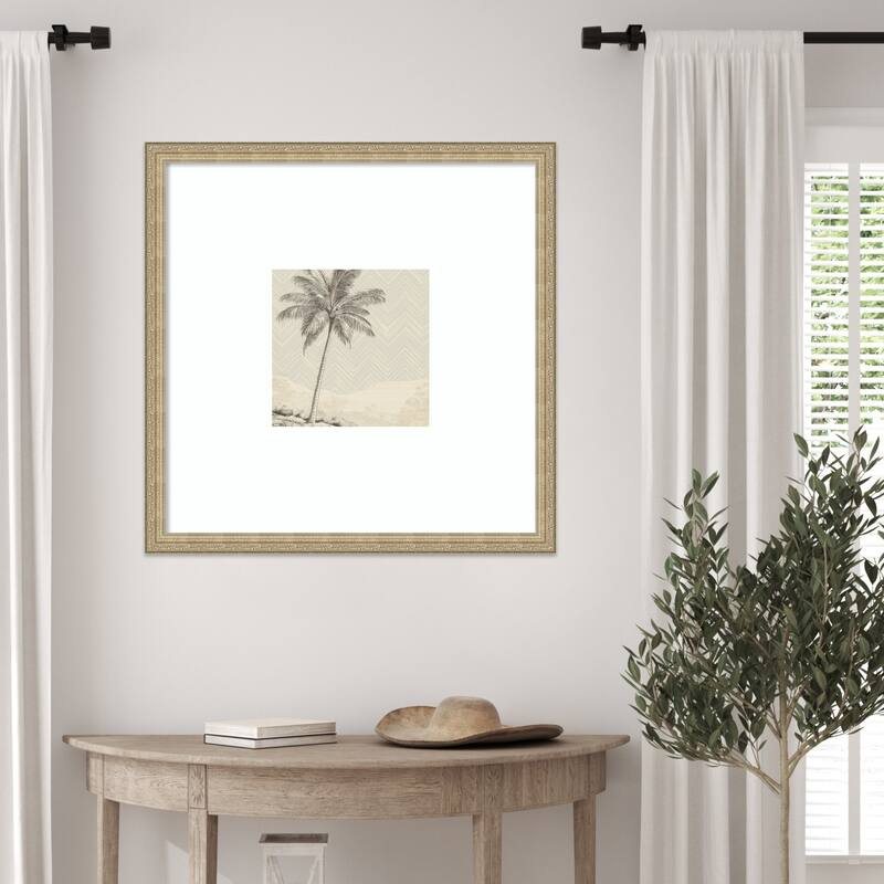 Landscape Painting No. 1 by Tradelink inhouse artist Wood Framed Wall Art Print