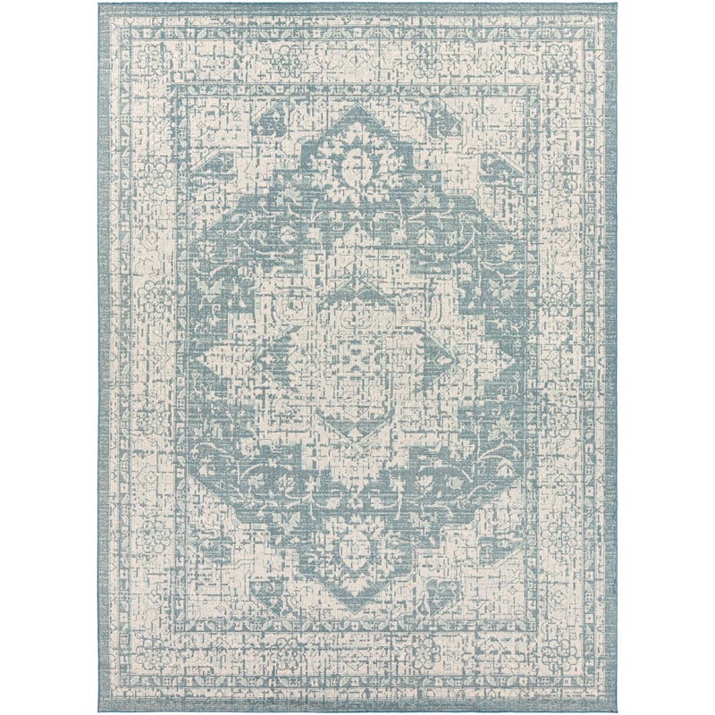 Ronald Indoor / Outdoor Medallion Area Rug