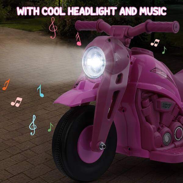 dimension image slide 1 of 4, Kids Motorcycle with Bubble Function