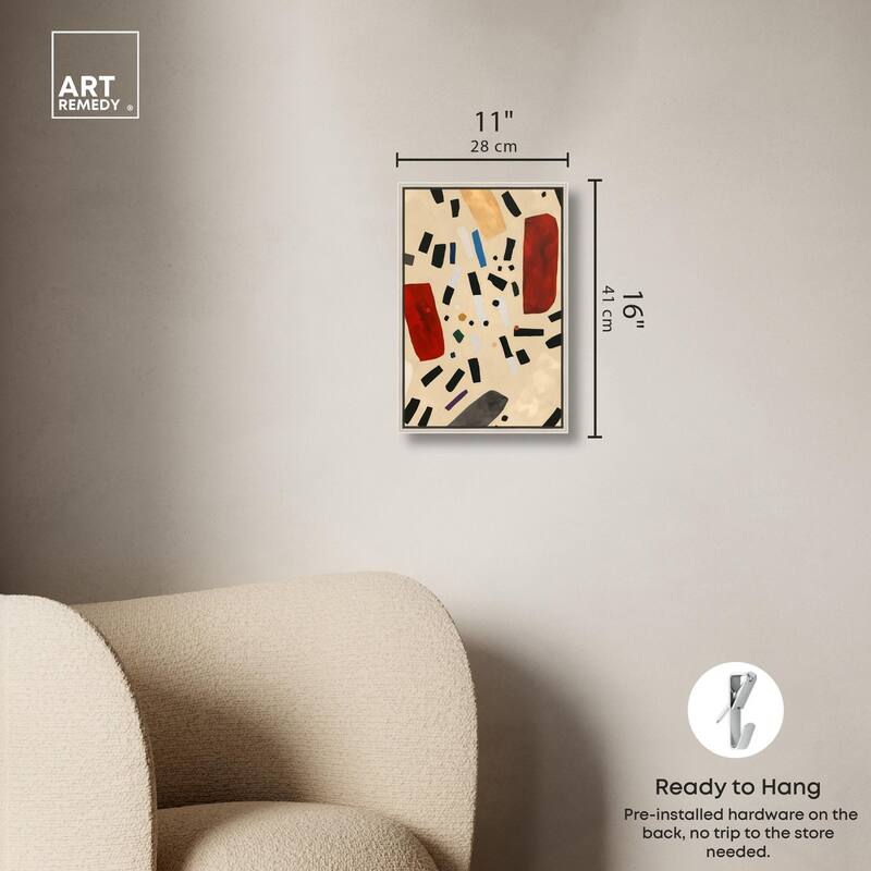 Mindscape Mosaic II Canvas by Art Remedy