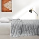 preview thumbnail 24 of 45, Lightweight Cooling Lyocell White Down Blanket, Tencel Comforter for Summer