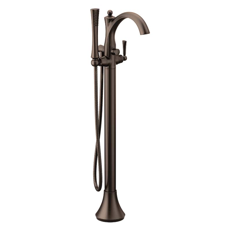 Moen Wynford Floor Mounted Tub Filler with Built-In Diverter -